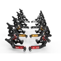 DBK Special Parts (Ducabike) Adjustable Rearsets for the Ducati Hypermotard 950 / SP DBK Special Parts (Ducabike) Adjustable Rearsets for the Ducati Hypermotard 950 / SP